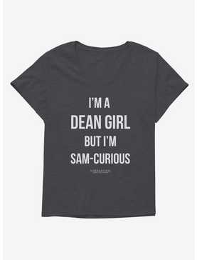 Supernatural Sam-Curious Girls Plus Size T-Shirt, , hi-res