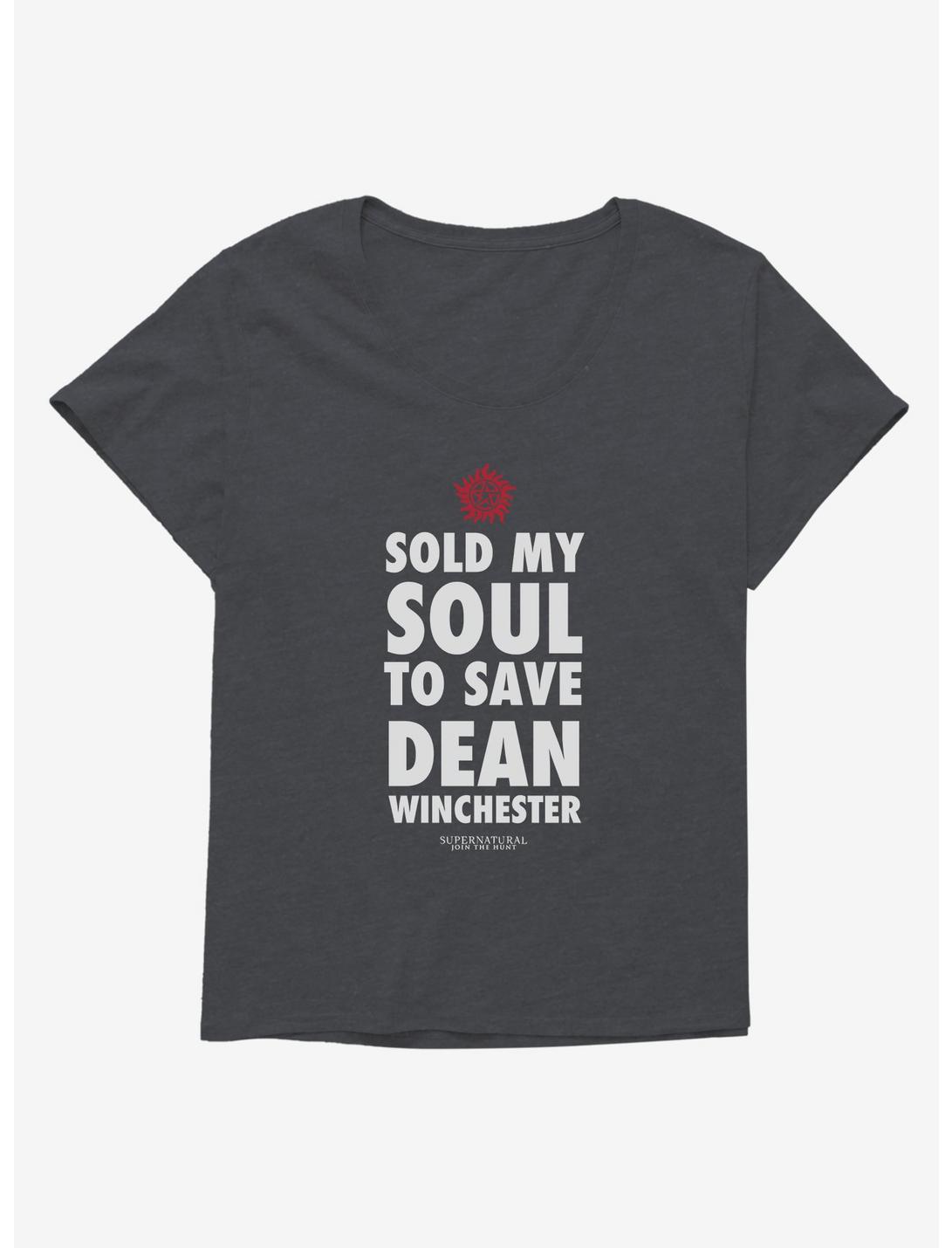 Supernatural Sold My Soul To Save Dean Winchester Girls Plus Size T-Shirt, , hi-res