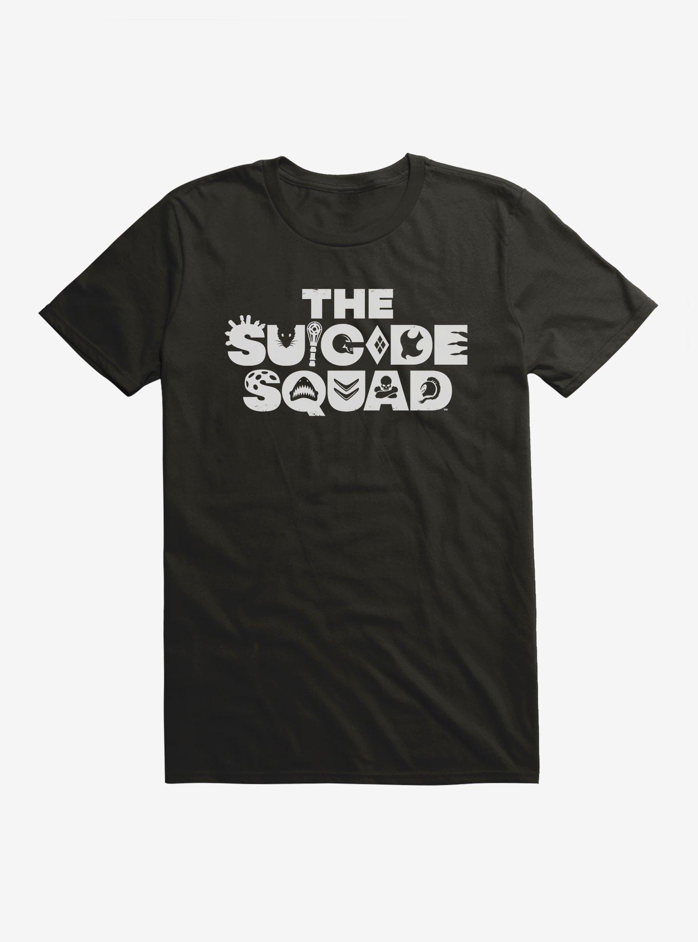 DC Comics The Suicide Squad Black Logo T-Shirt, , hi-res