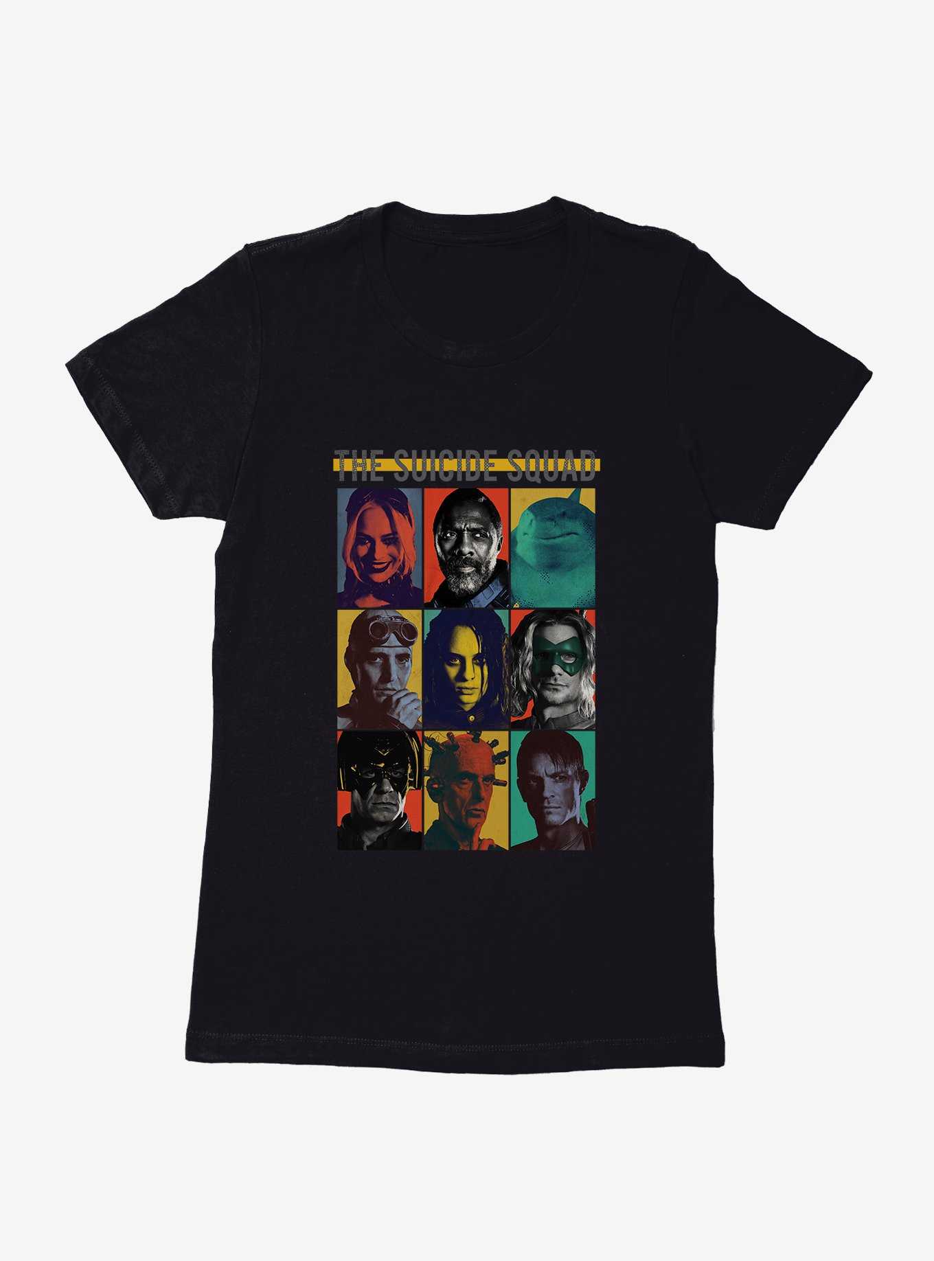 DC Comics The Suicide Squad Character Panels Womens T-Shirt, , hi-res