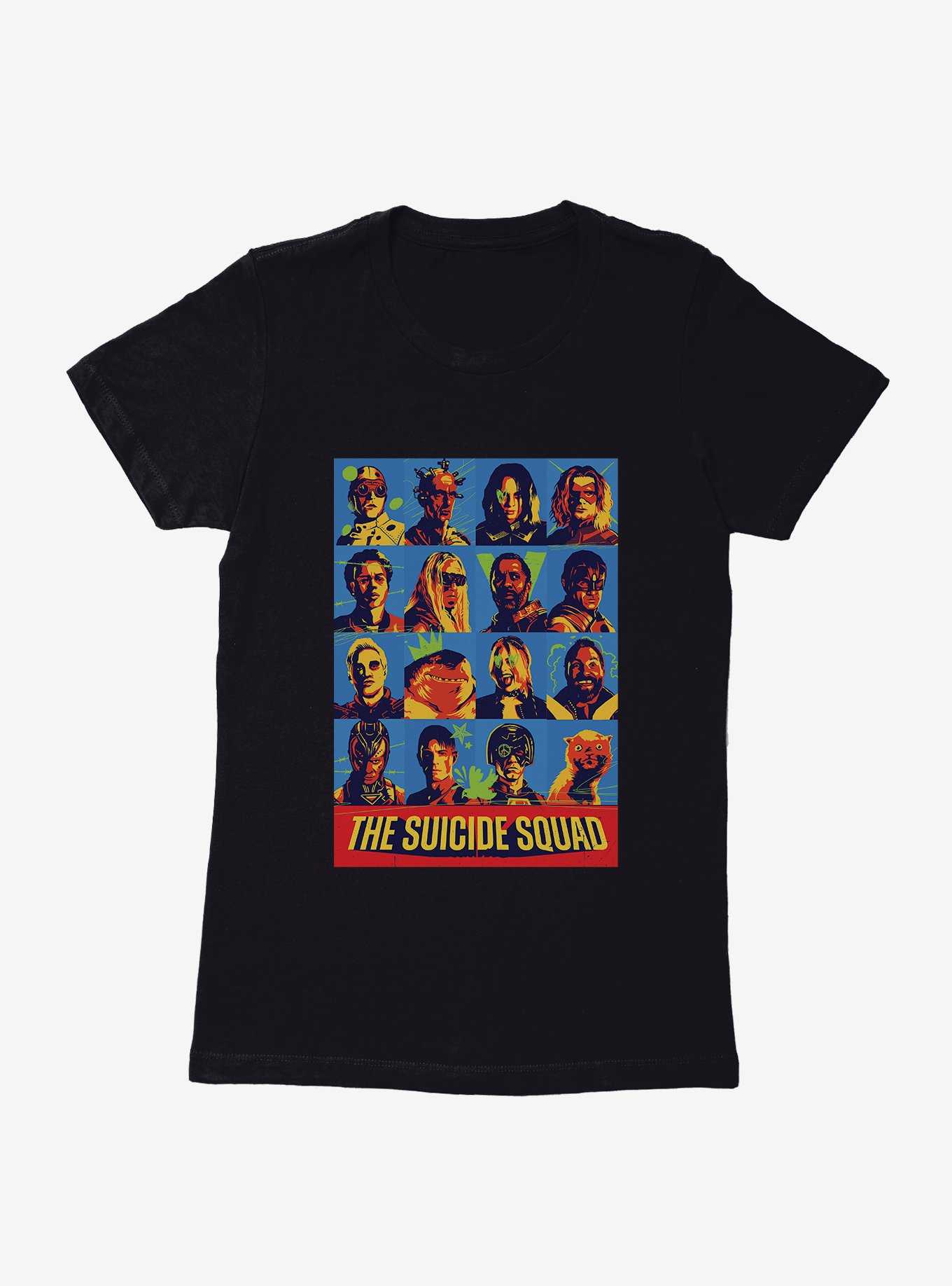 DC Comics The Suicide Squad Character Poster Womens T-Shirt, , hi-res