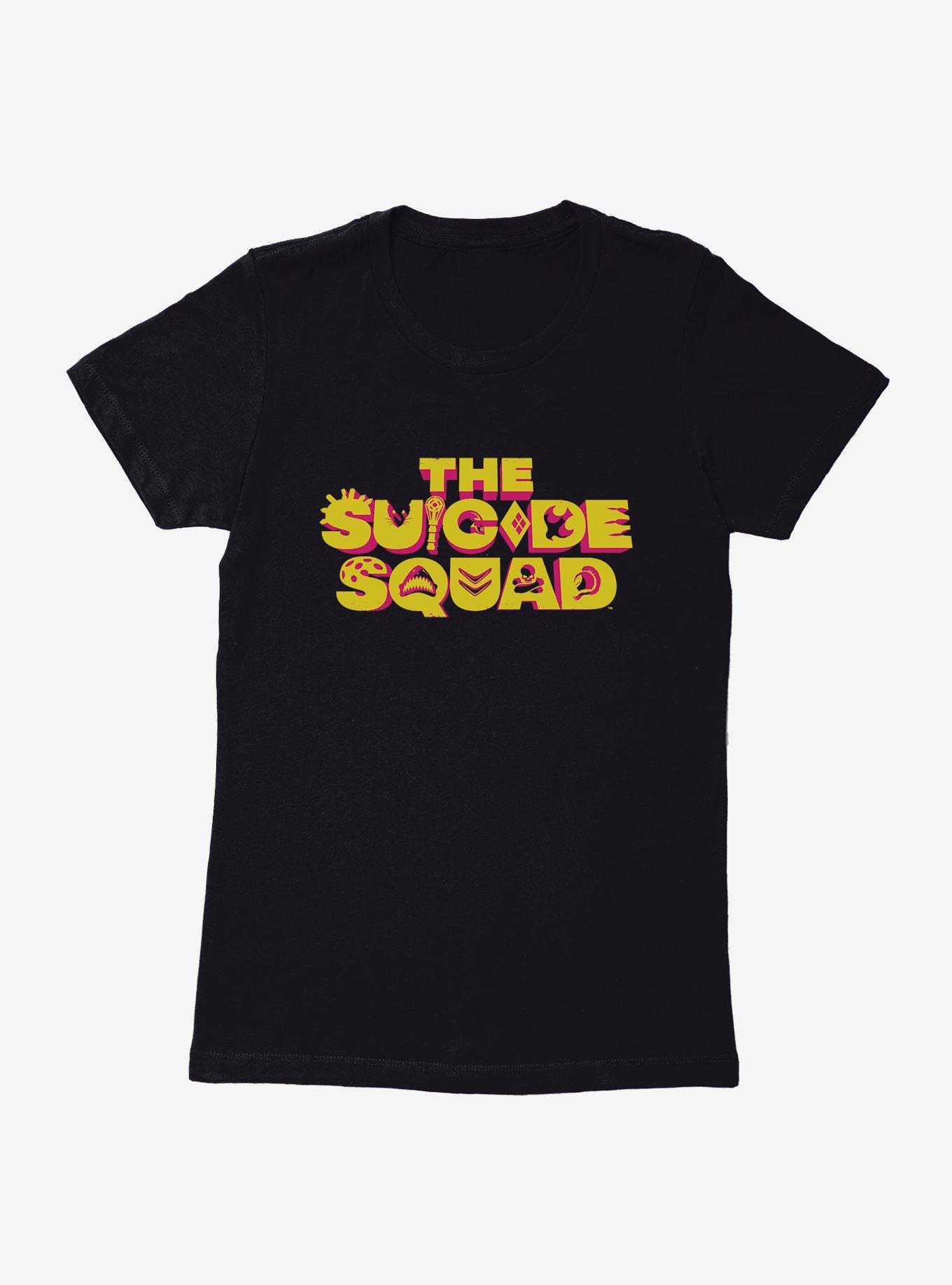 DC Comics The Suicide Squad Detailed Logo Womens T-Shirt, , hi-res