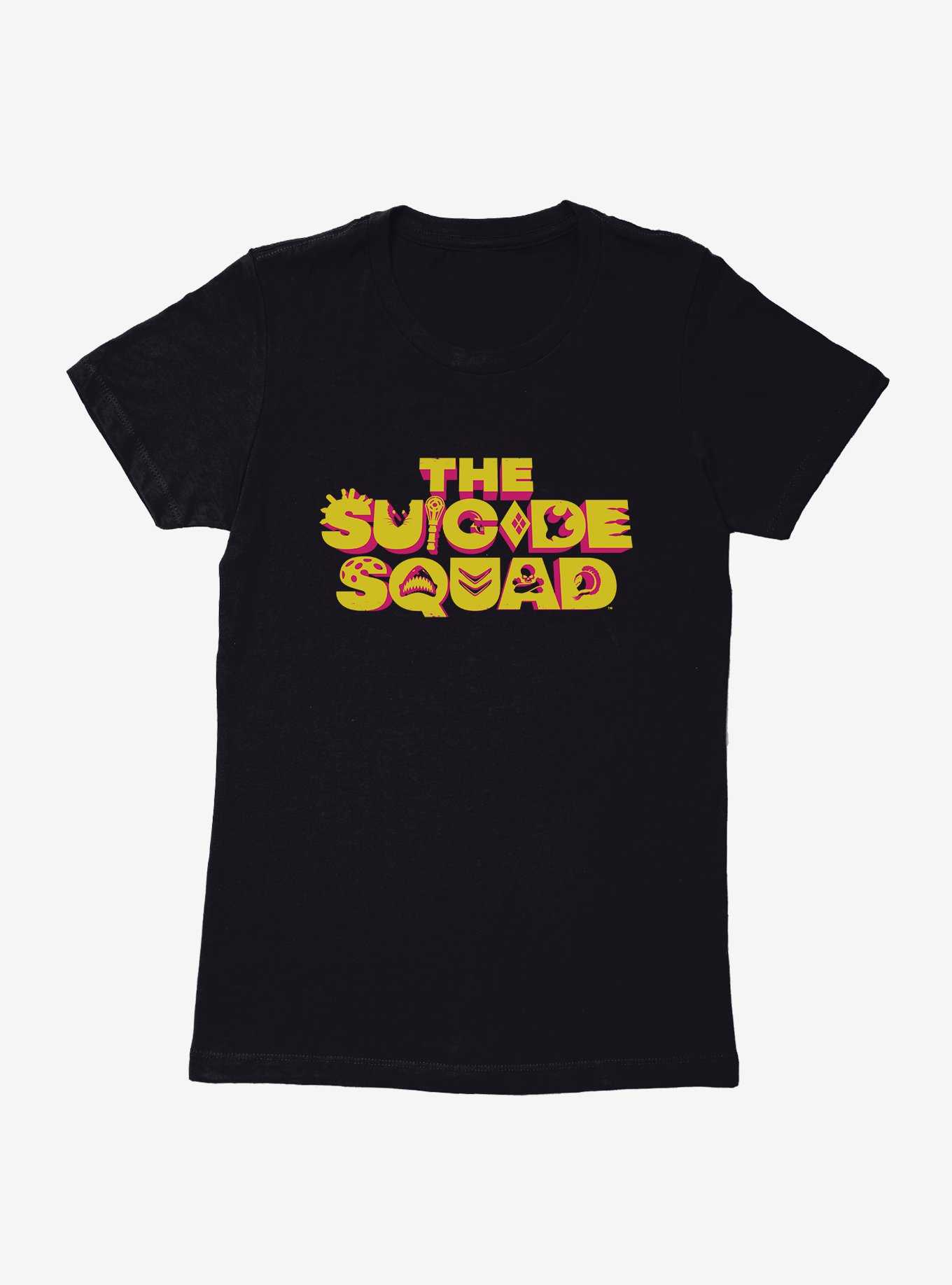 DC Comics The Suicide Squad Detailed Logo Womens T-Shirt, , hi-res
