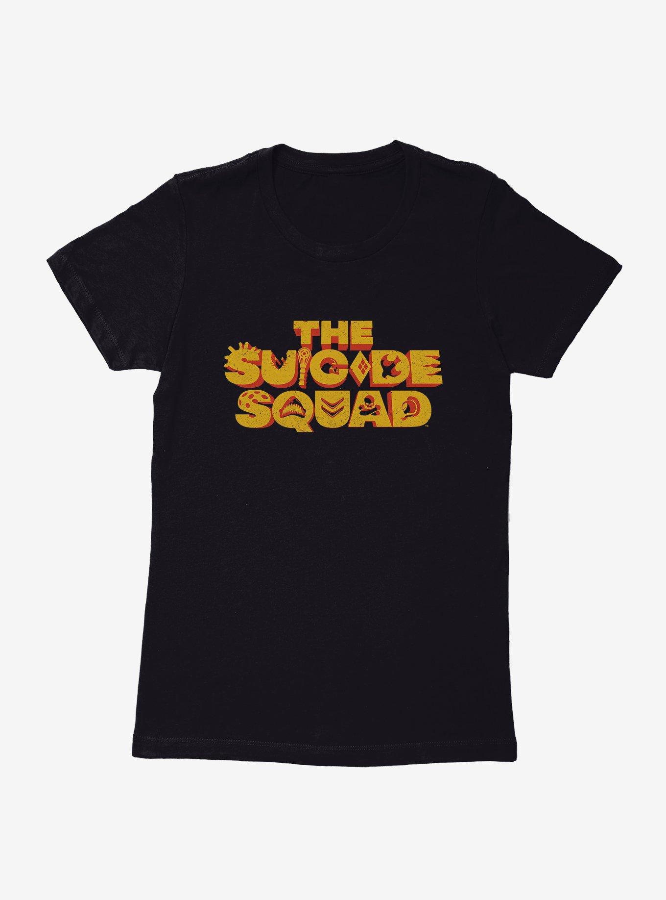DC Comics The Suicide Squad Stacked Logo Womens T-Shirt, , hi-res
