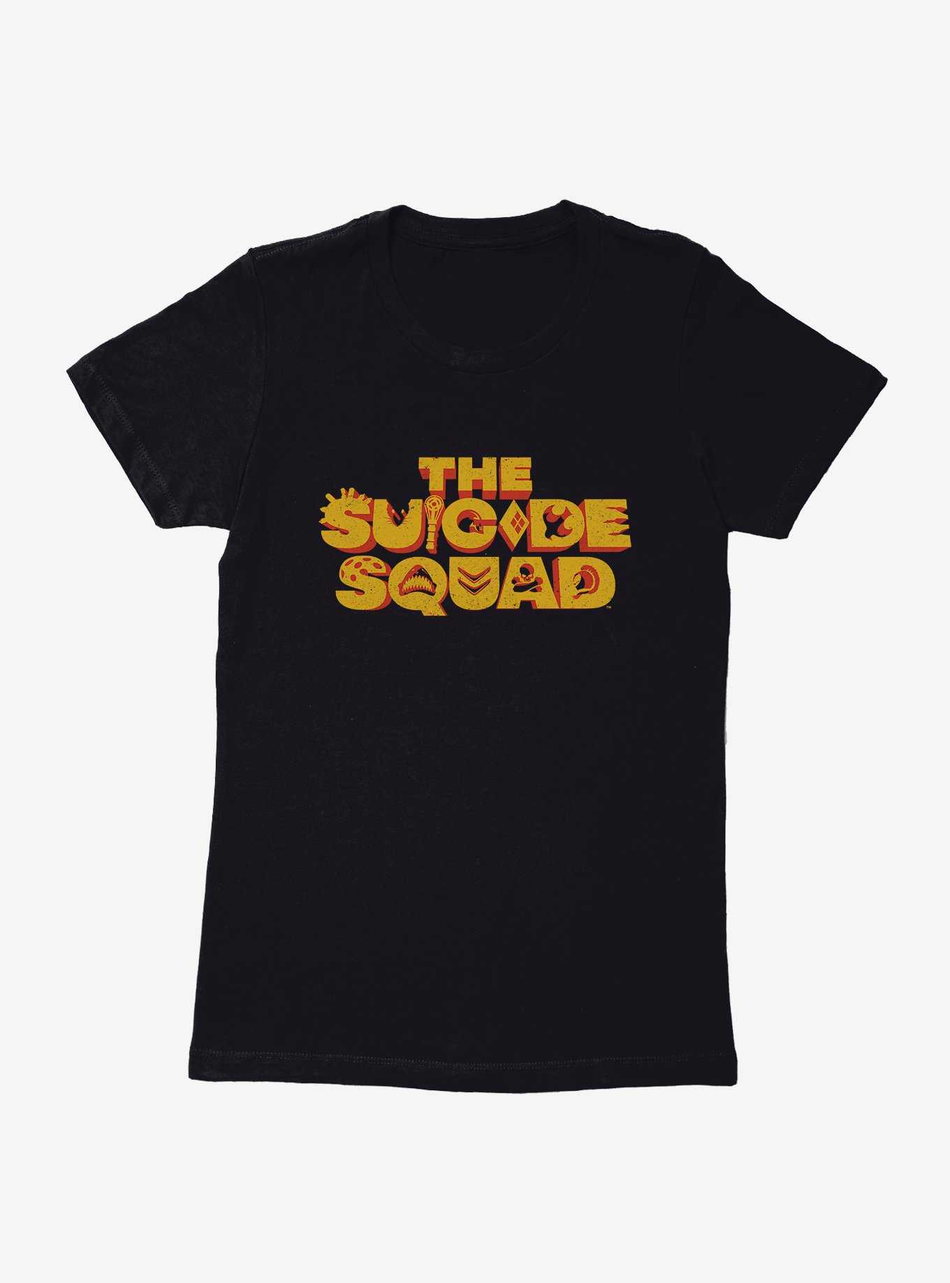 DC Comics The Suicide Squad Stacked Logo Womens T-Shirt, , hi-res