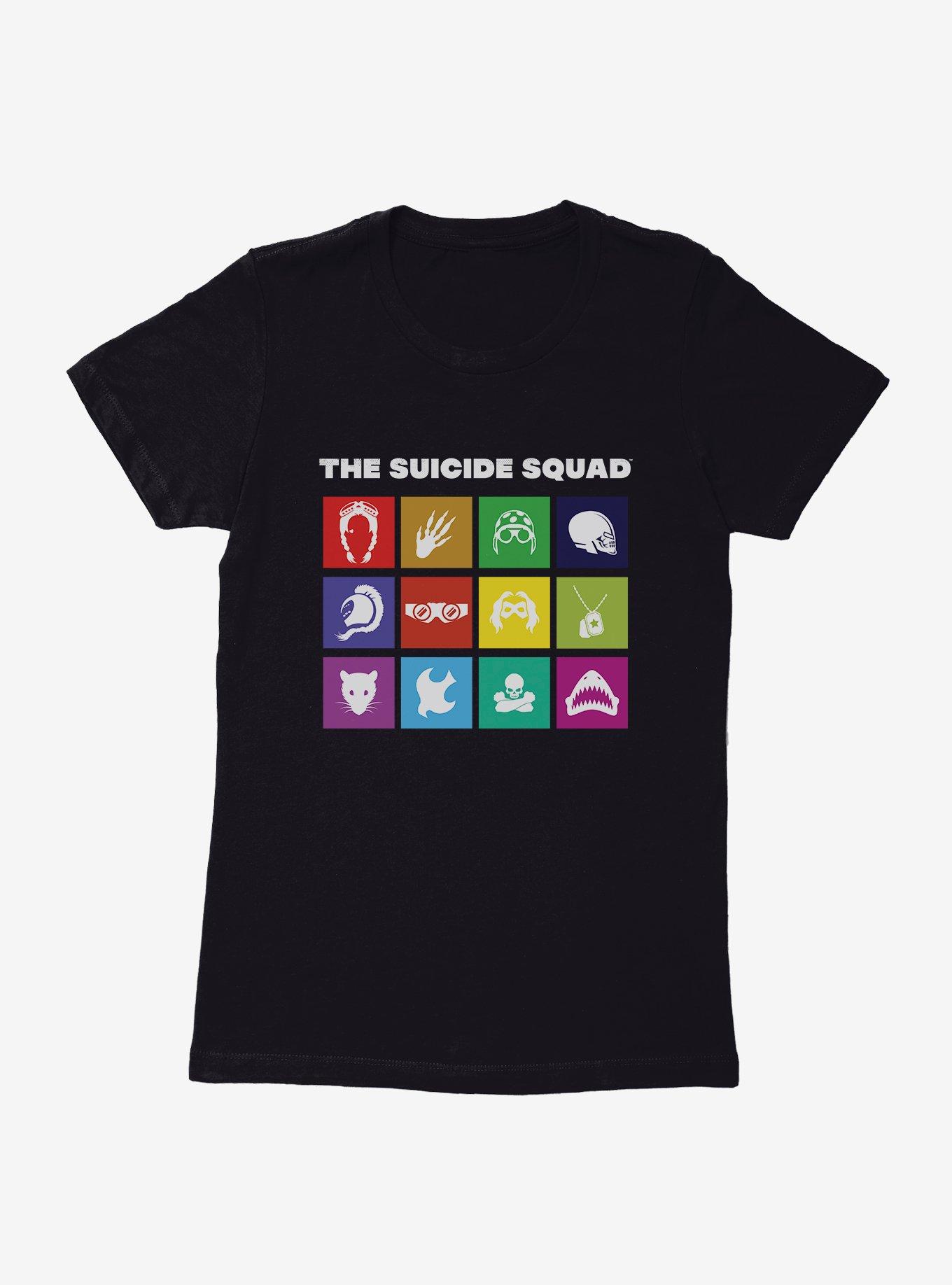 DC Comics The Suicide Squad Symbols Womens T-Shirt, , hi-res