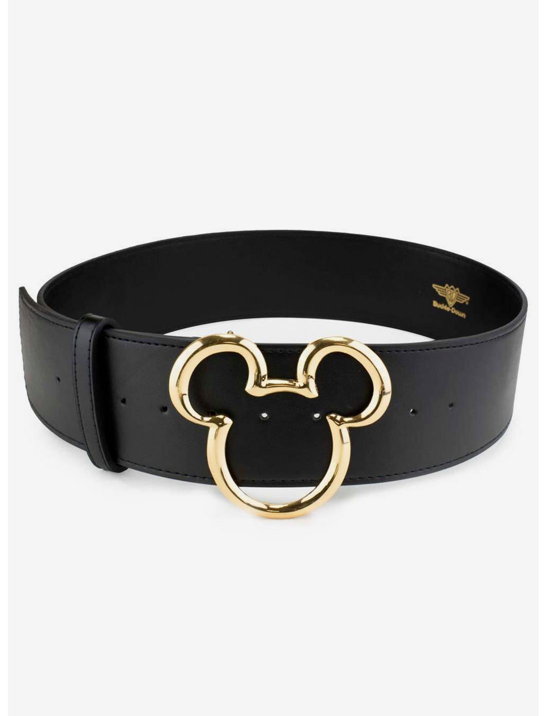 Disney Mickey Mouse Ears Belt, BLACK, hi-res