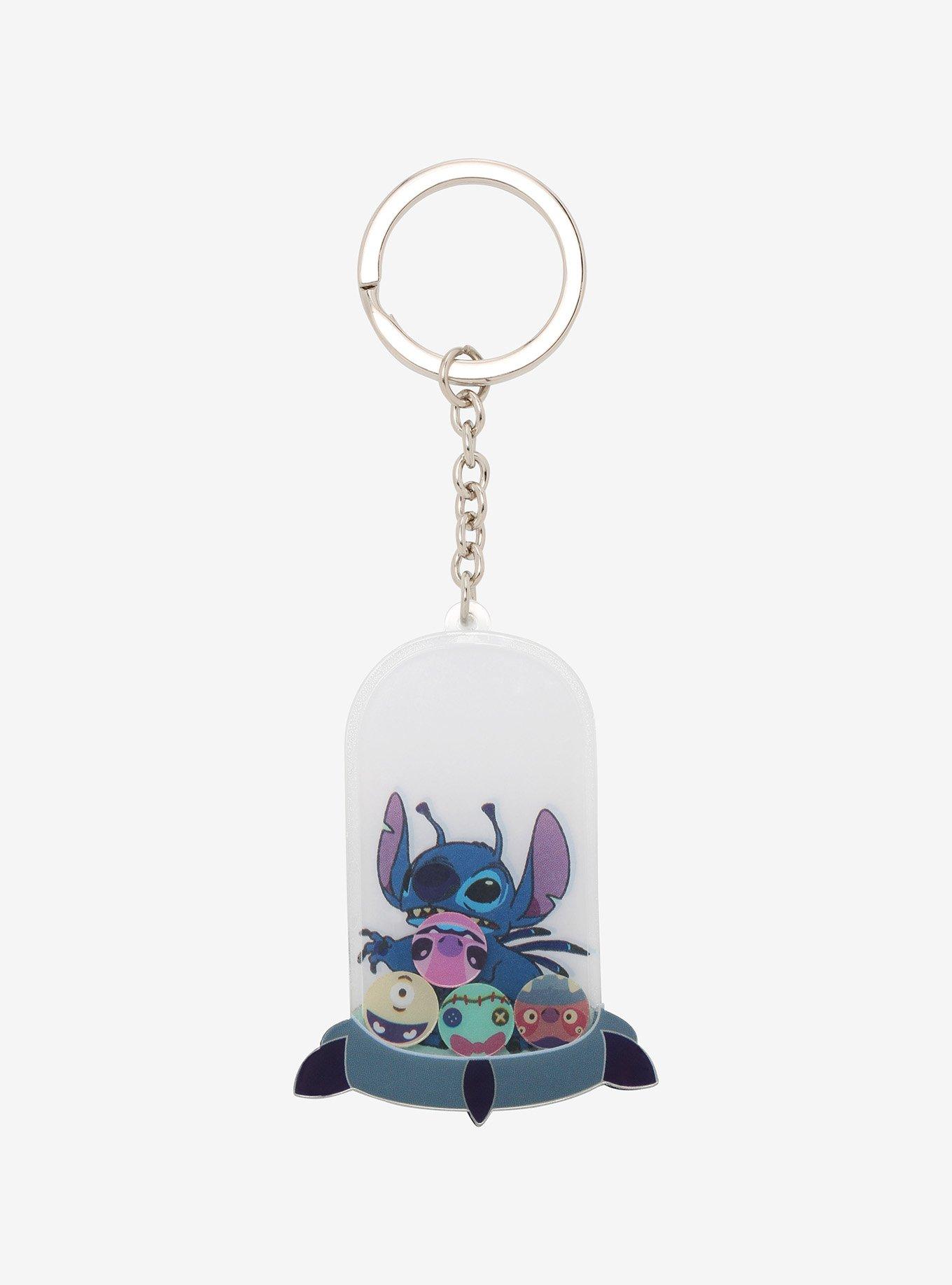 Loungefly Disney Lilo & Stitch Shaker Key Chain Hot Topic