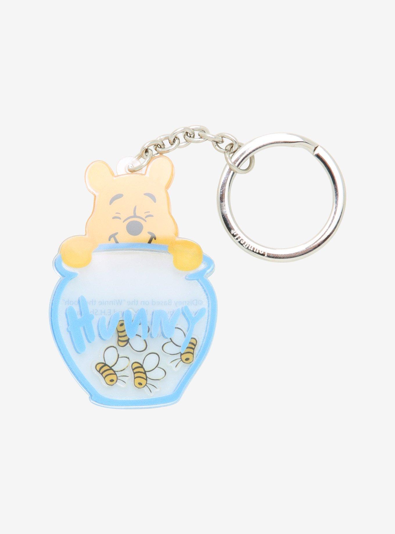 Winnie the Pooh NEW Pooh with Honey Clip Blind Bag Monogram Key Chain 