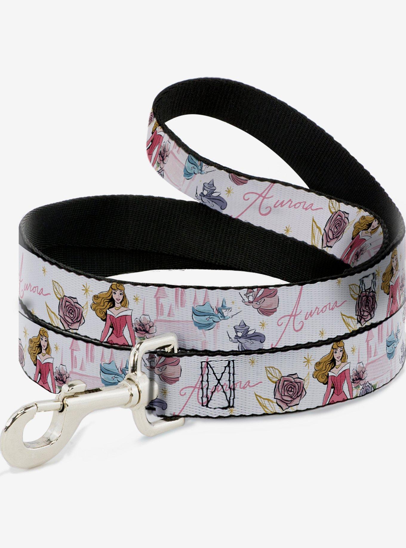 Disney Sleeping Beauty Aurora And Fairy Godmothers Dog Leash, , hi-res