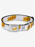 Seinfeld Logo Seatbelt Dog Collar, MULTICOLOR, hi-res