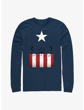 Marvel Captain America Simple Suit Long-Sleeve T-Shirt, , hi-res