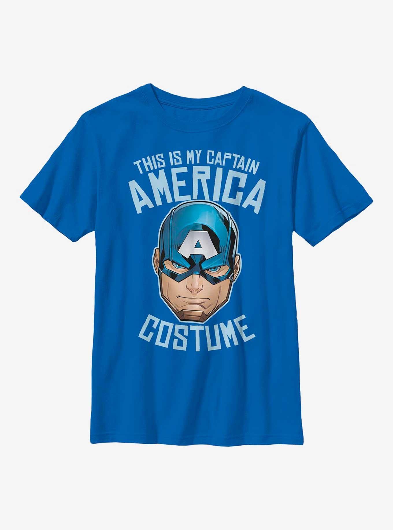 Marvel Captain America Costume Youth T-Shirt, , hi-res