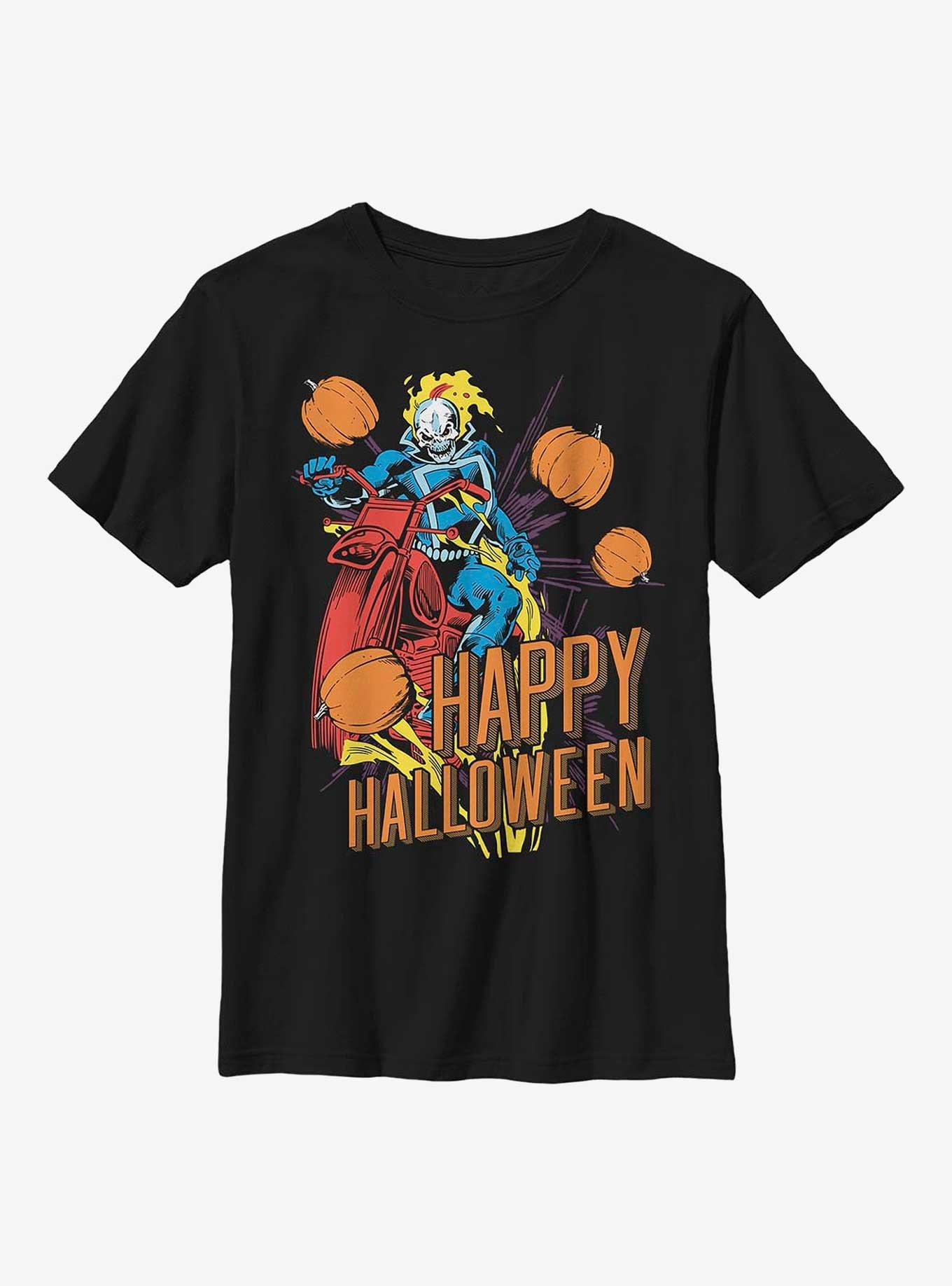 Marvel Ghost Rider Ghost Halloween Youth T-Shirt, , hi-res