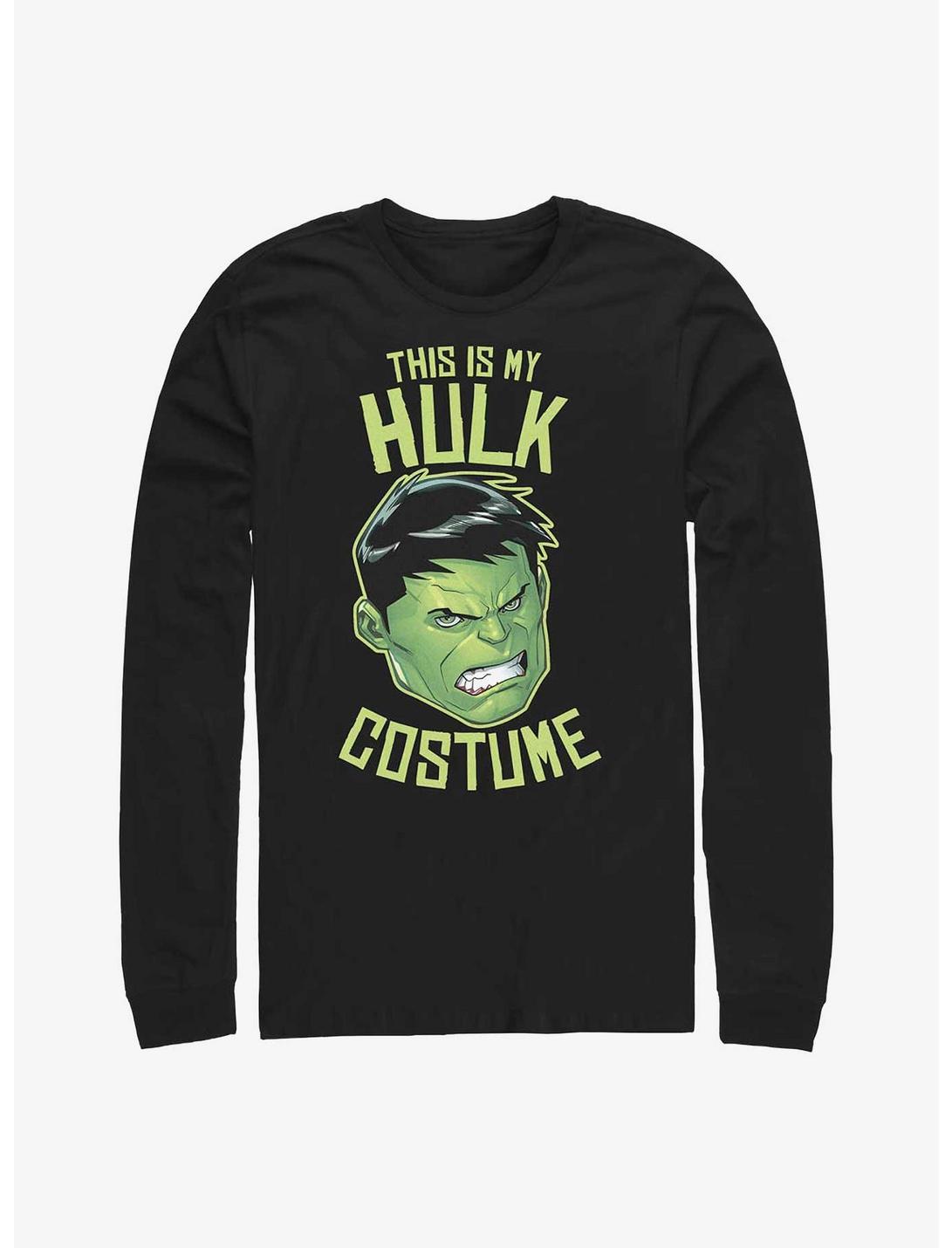 Marvel Hulk Costume Long-Sleeve T-Shirt, BLACK, hi-res