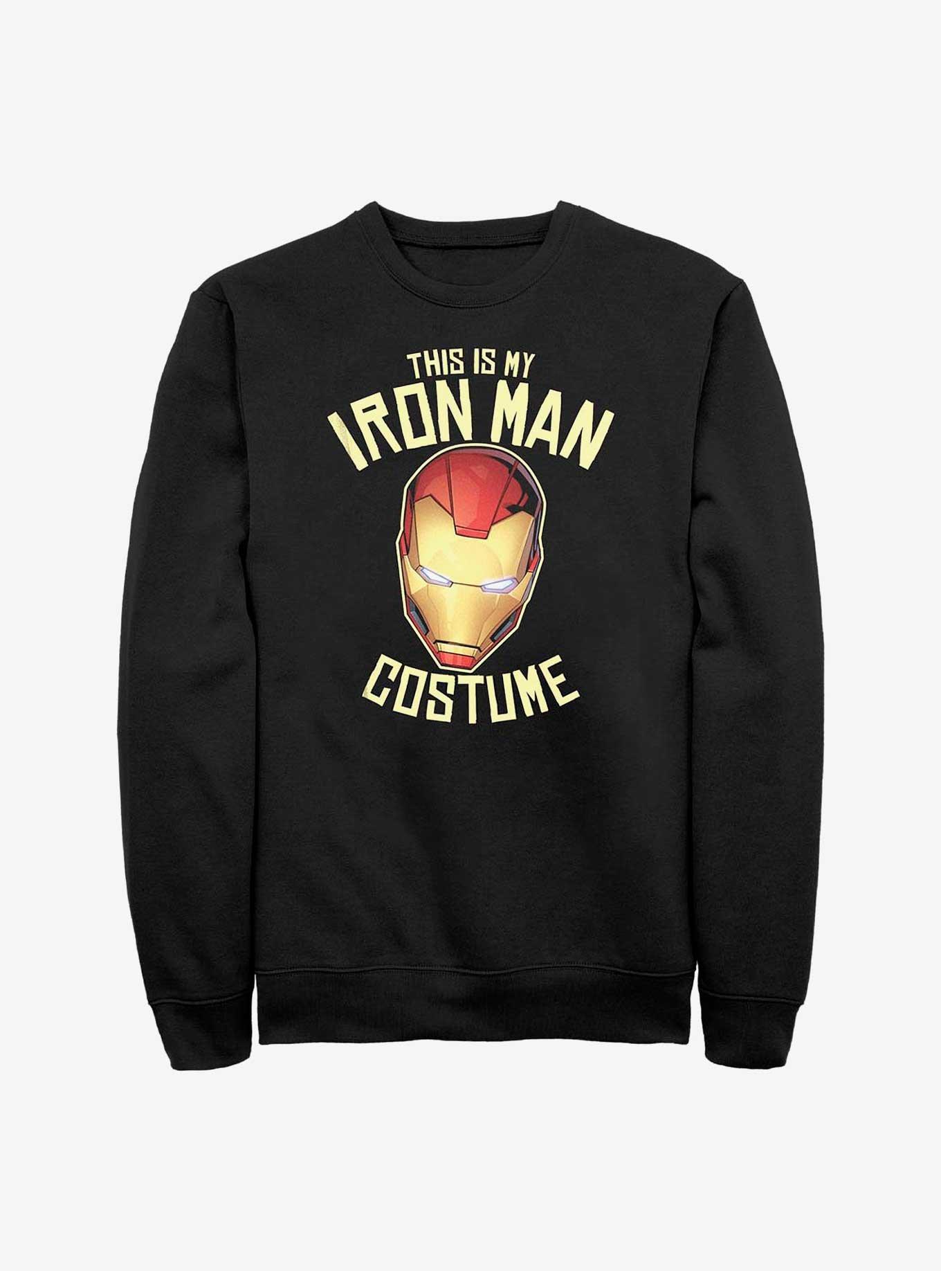 Marvel Iron Man Costume Sweatshirt, BLACK, hi-res