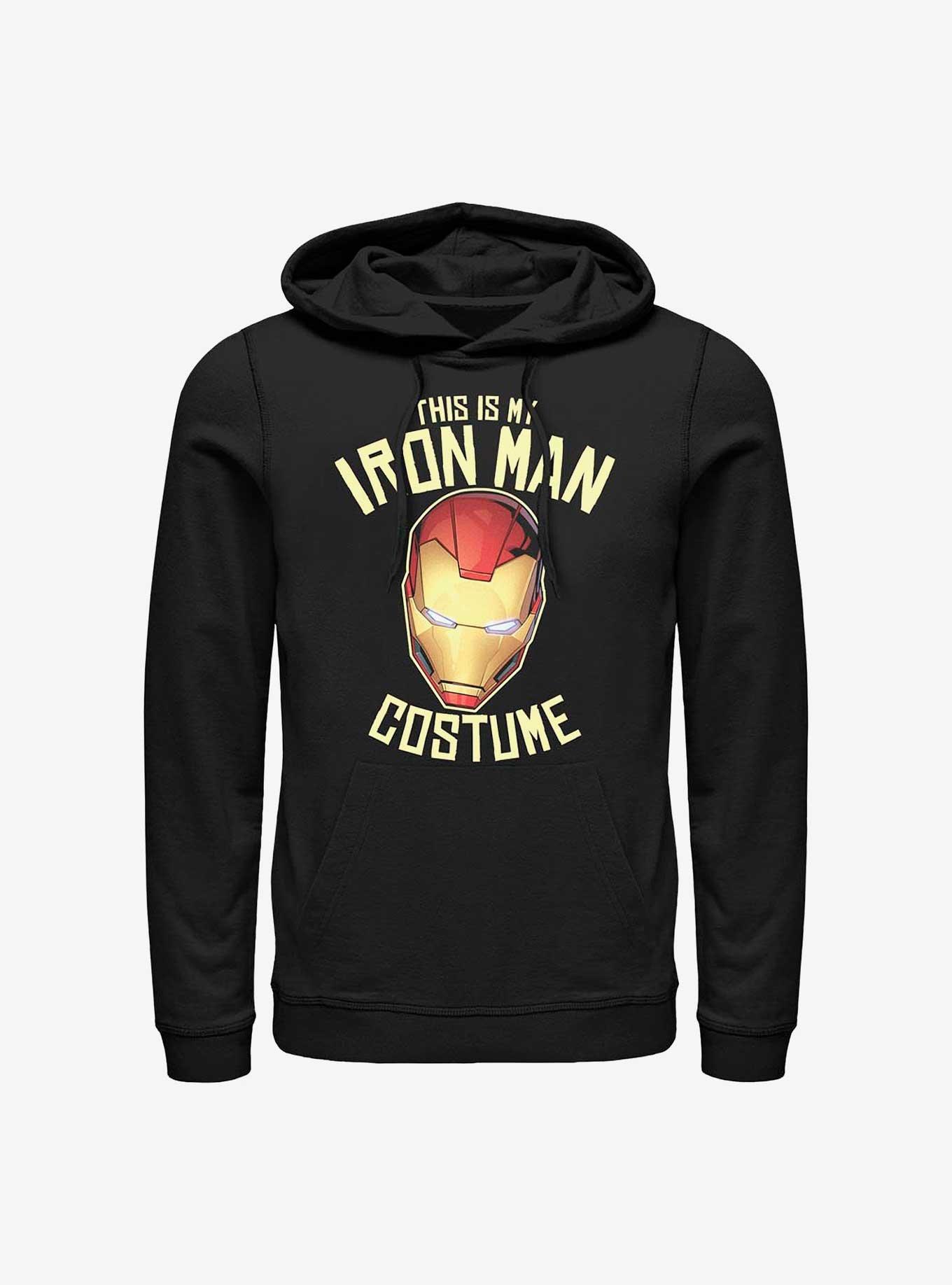 Marvel Iron Man Costume Hoodie BLACK BoxLunch