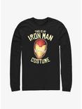 Marvel Iron Man Costume Long-Sleeve T-Shirt, BLACK, hi-res