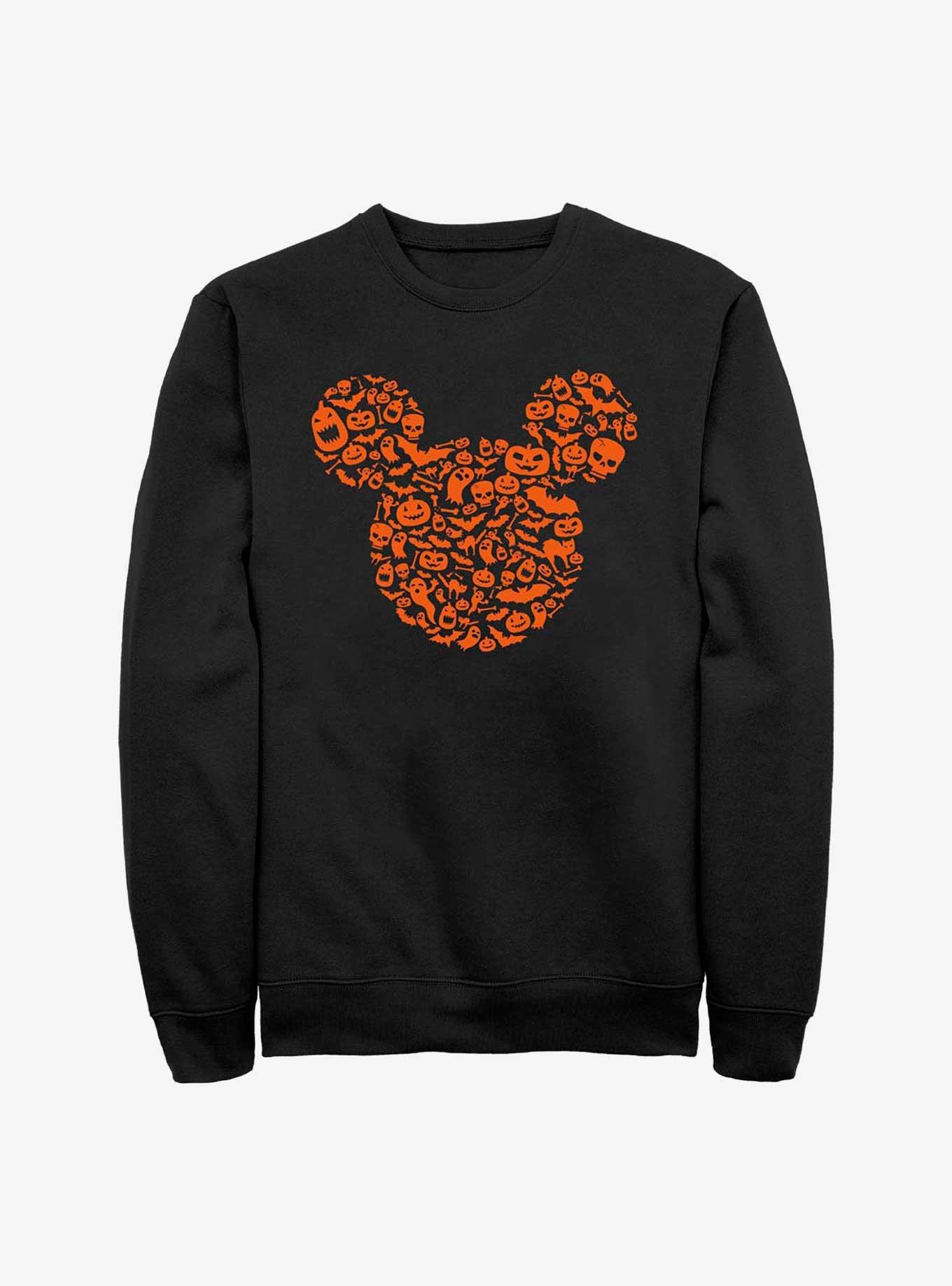 Disney Mickey Mouse Mouse Ears Halloween Icons Sweatshirt, , hi-res