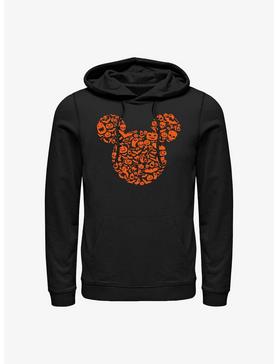 Disney Mickey Mouse Mouse Ears Halloween Icons Hoodie, , hi-res