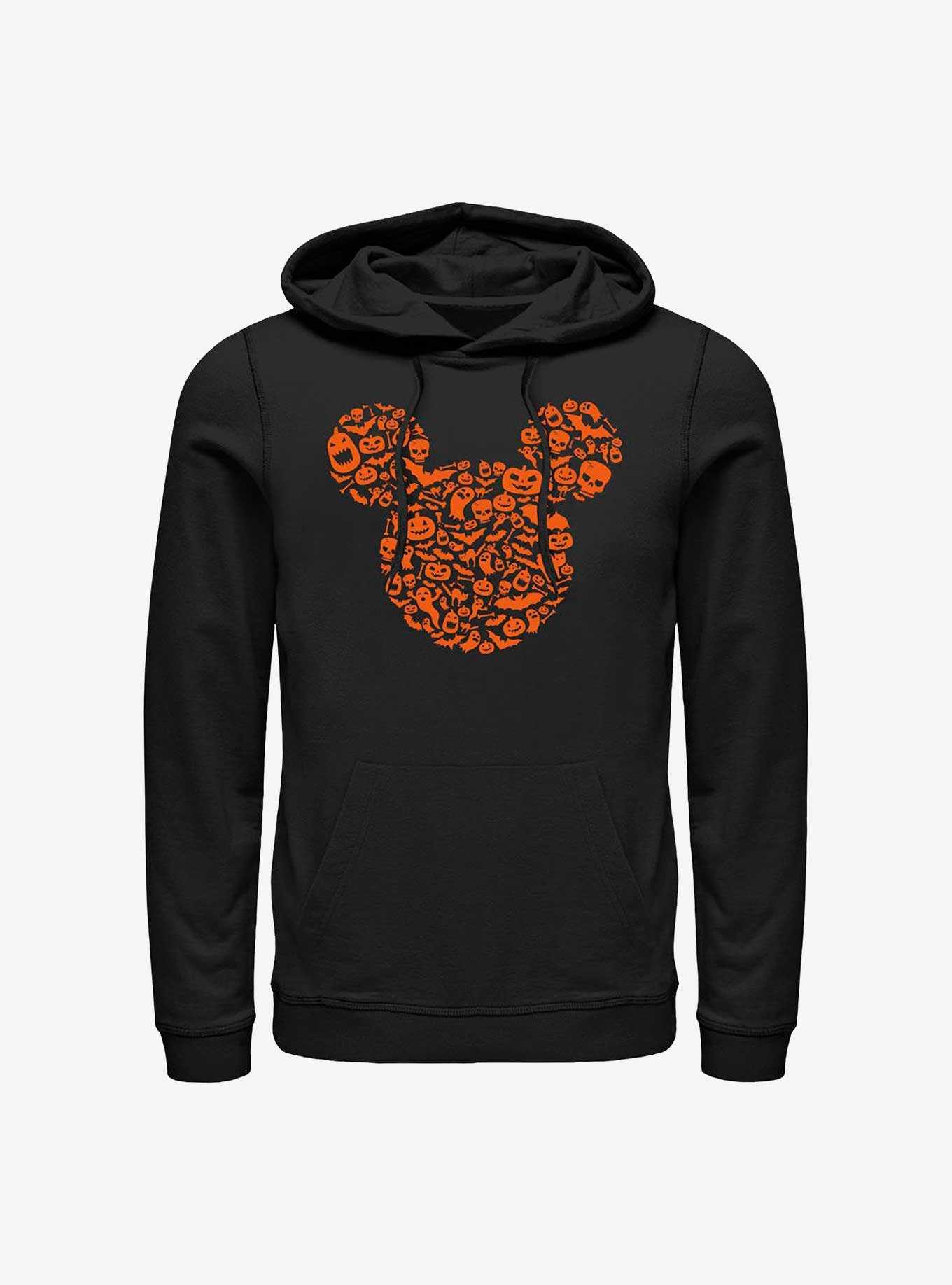 Disney Mickey Mouse Mouse Ears Halloween Icons Hoodie, , hi-res