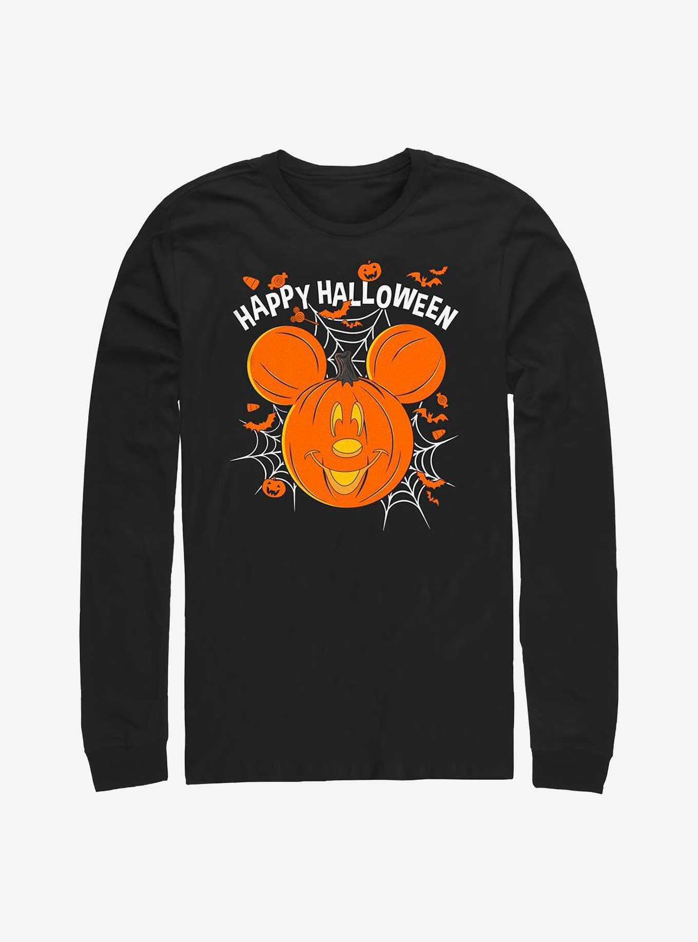 Disney Mickey Mouse Jack O' Lantern Long-Sleeve T-Shirt, , hi-res