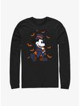 Disney Mickey Mouse Vampire Mickey Long-Sleeve T-Shirt, BLACK, hi-res