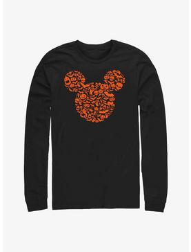 Disney Mickey Mouse Mouse Ears Halloween Icons Long-Sleeve T-Shirt, , hi-res