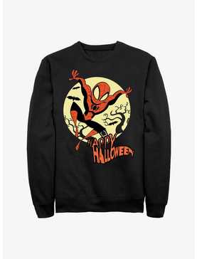 Marvel Spider-Man Halloween Moon Sweatshirt, , hi-res