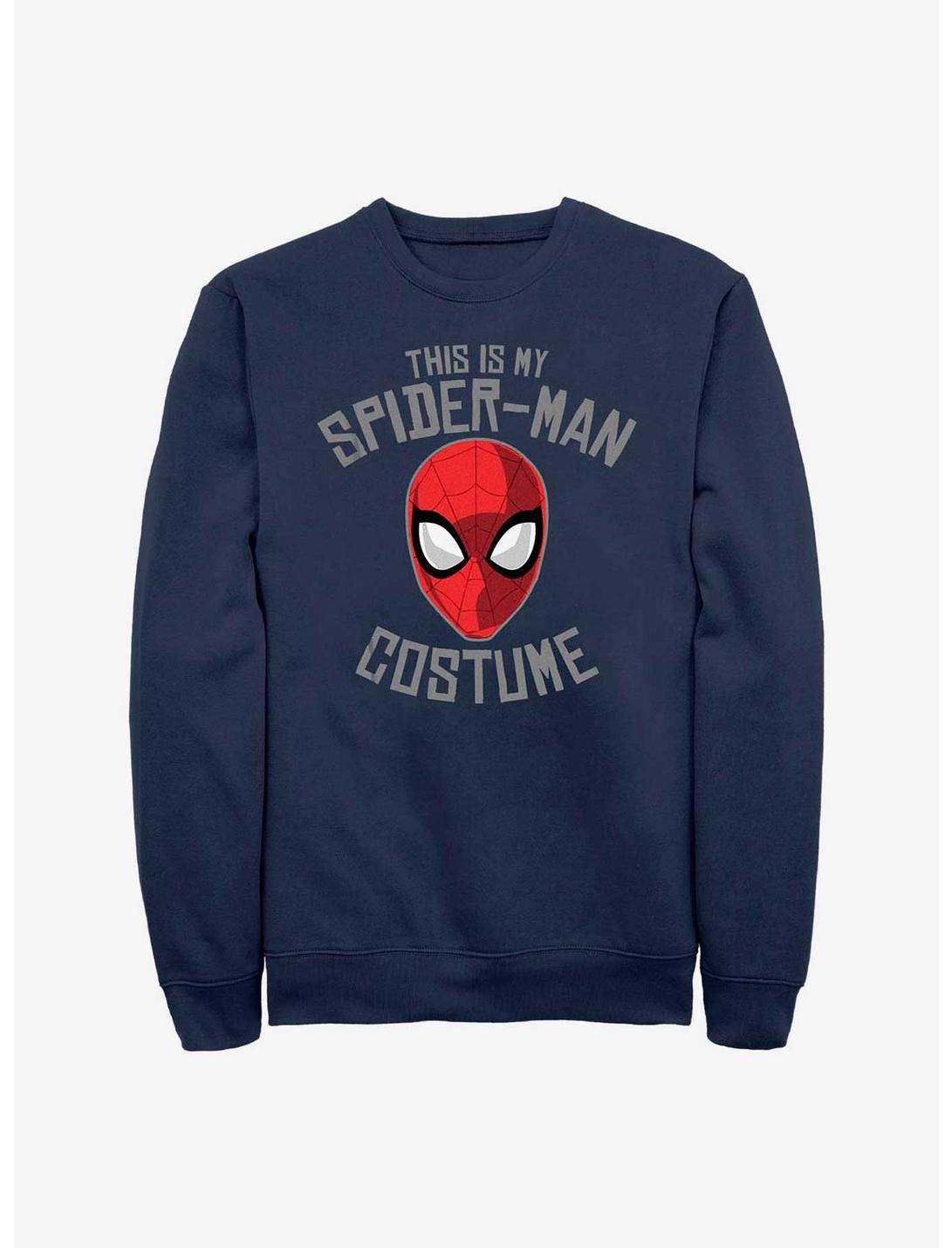 Marvel Spider-Man Spider Costume Sweatshirt, NAVY, hi-res