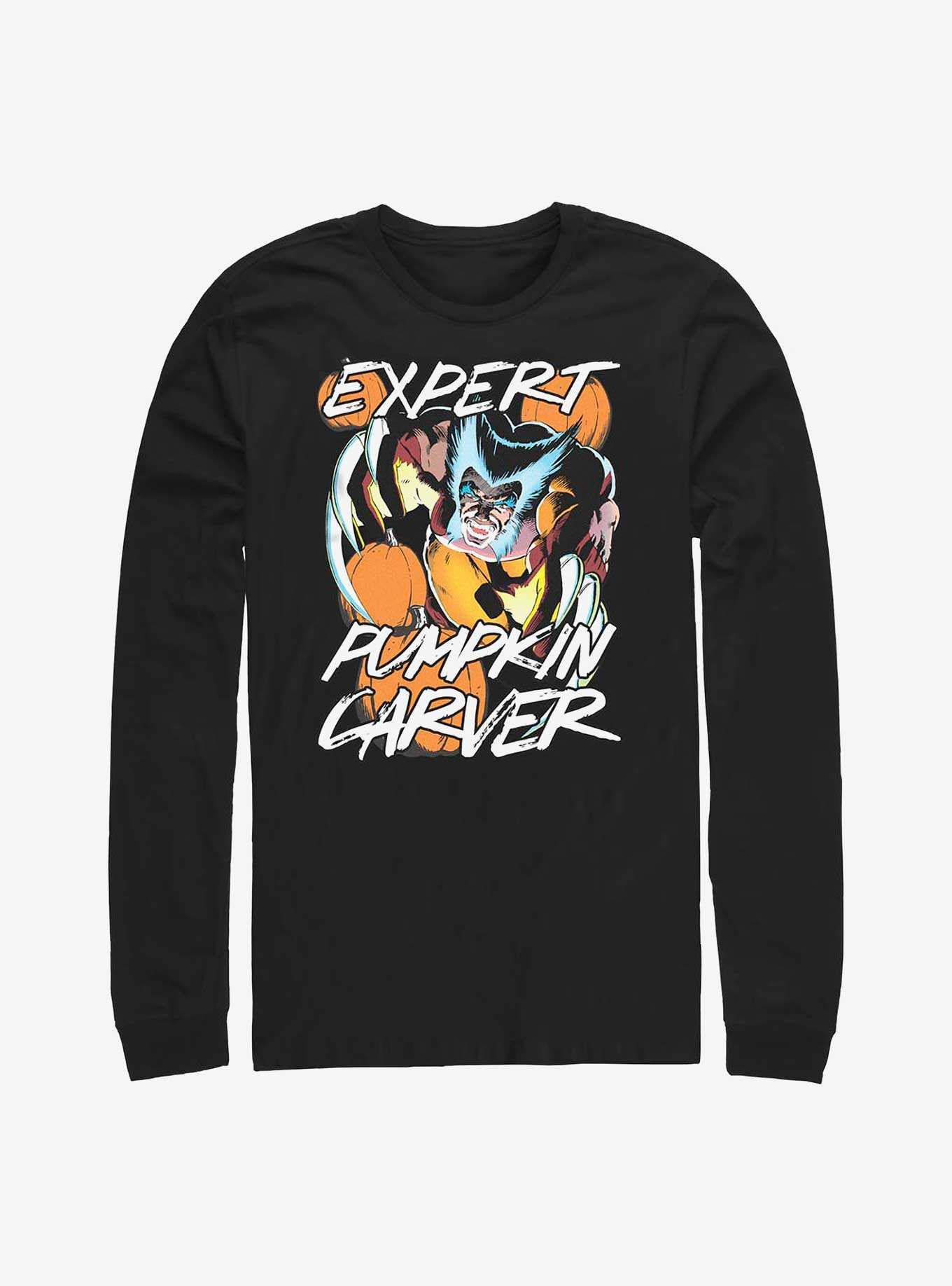 Marvel Wolverine Pumpkin Carver Long-Sleeve T-Shirt, , hi-res