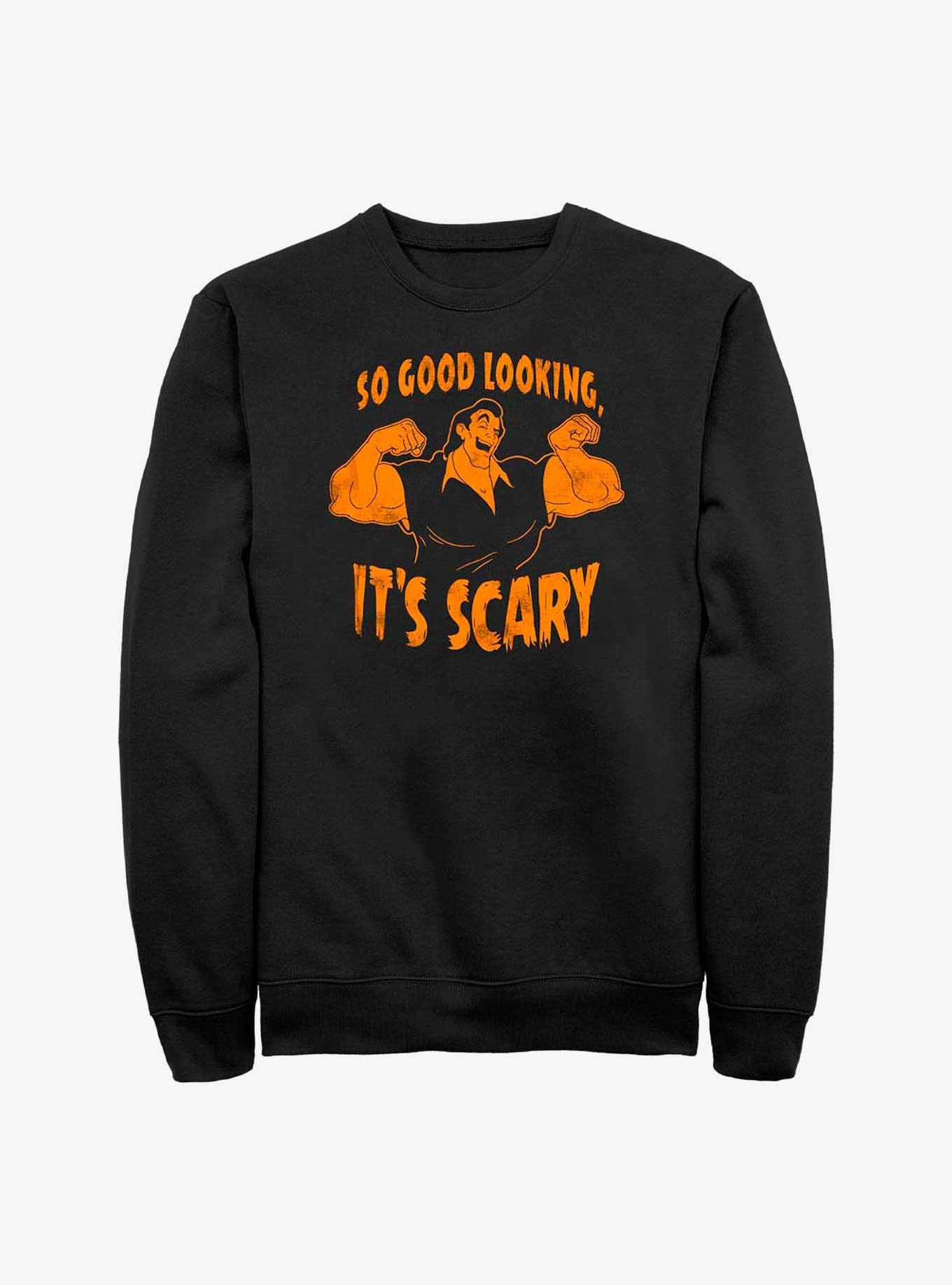 Disney Beauty And The Beast Scary Good Looks Sweatshirt, BLACK, hi-res