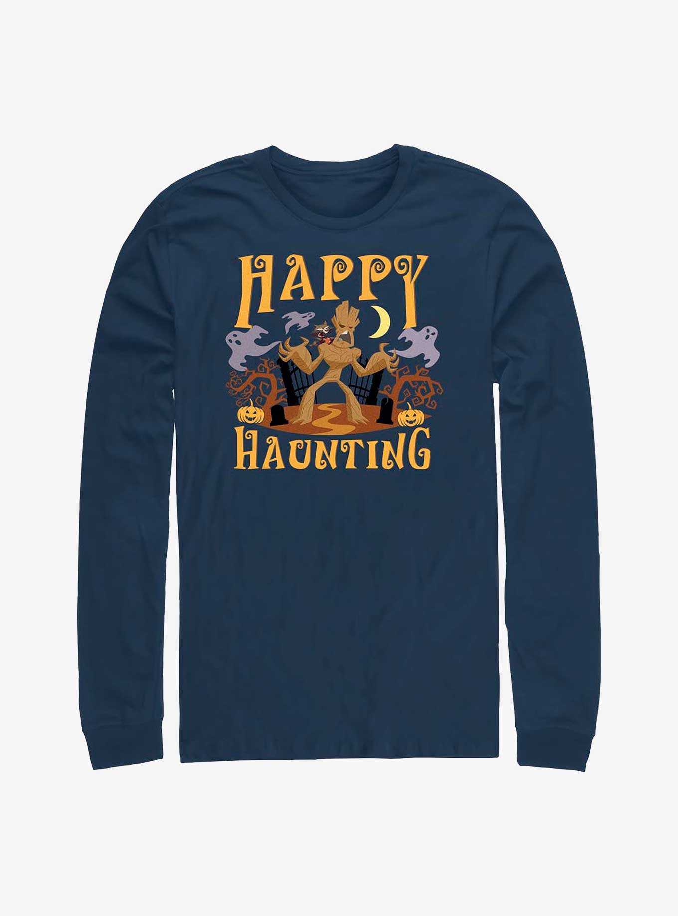 Marvel Guardians Of The Galaxy Happy Haunting Groot Long-Sleeve T-Shirt, , hi-res