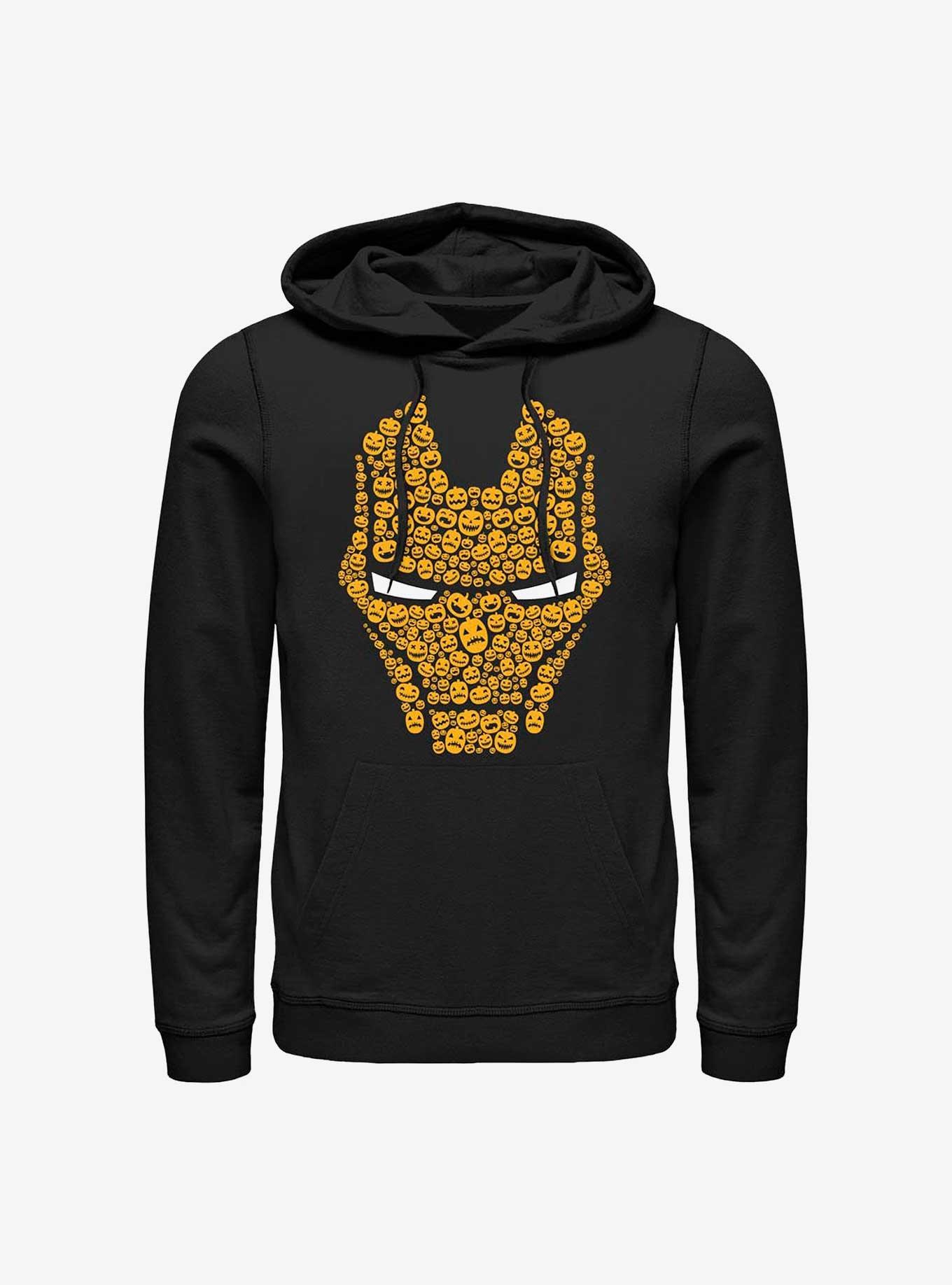 Marvel Iron Man Pumpkin Face Hoodie, , hi-res