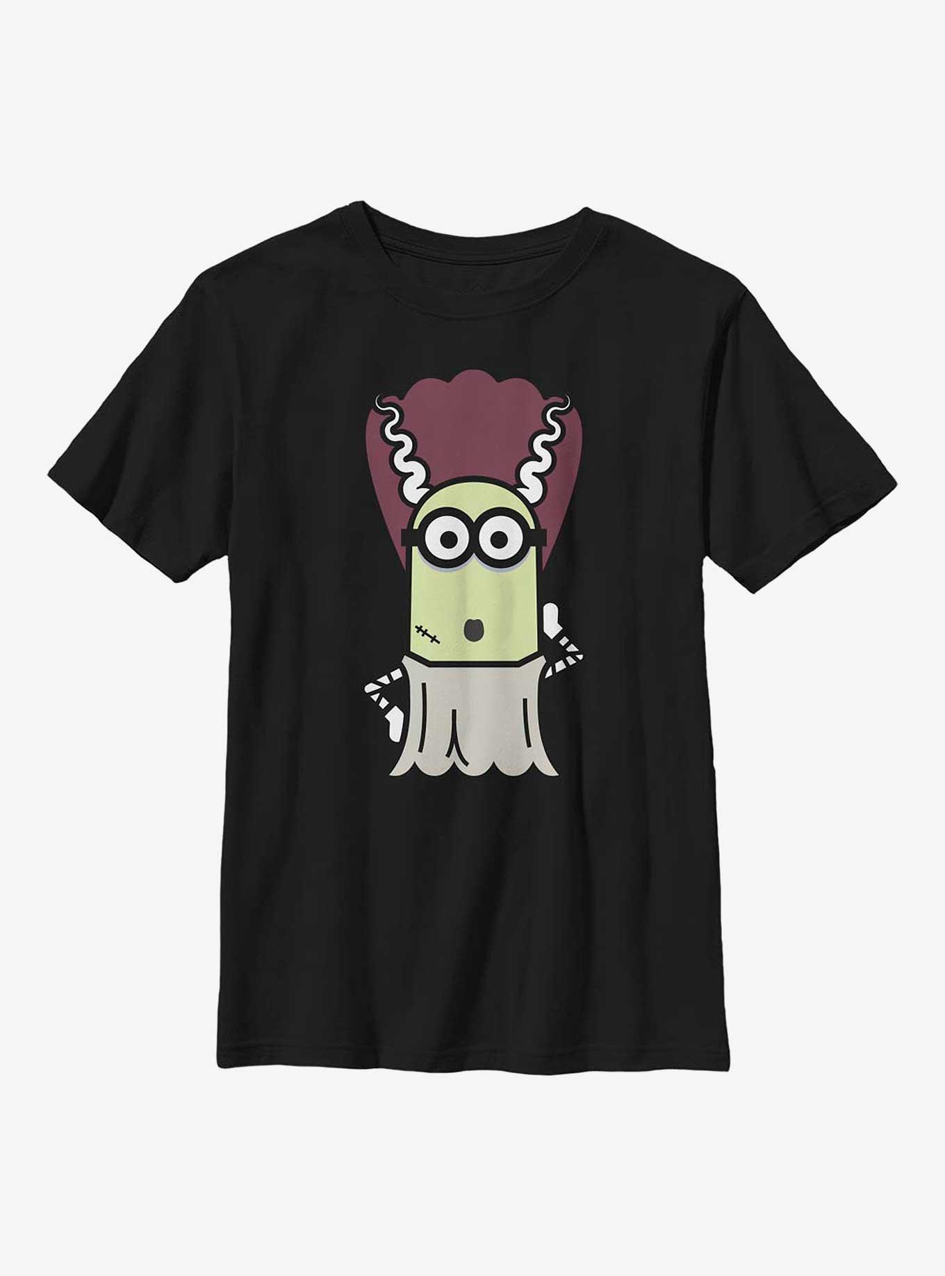 Despicable Me Minions Bride Youth T-Shirt, BLACK, hi-res