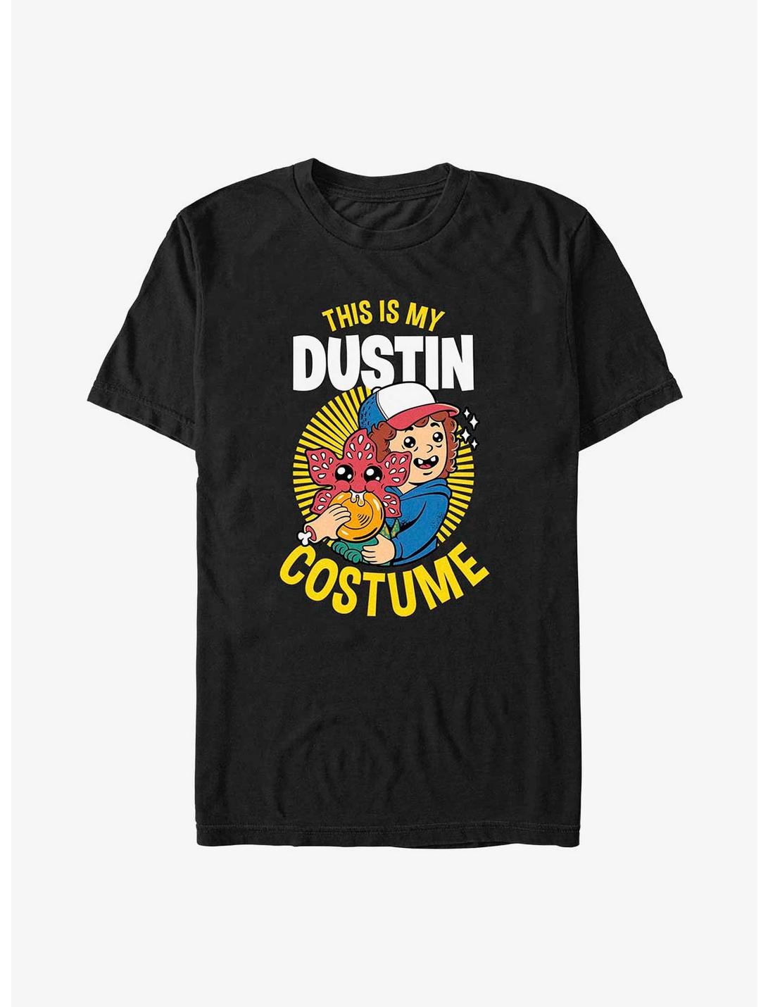 Stranger Things Dustin Costume T-Shirt, BLACK, hi-res