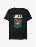 Stranger Things Lucas Costume T-Shirt, BLACK, hi-res
