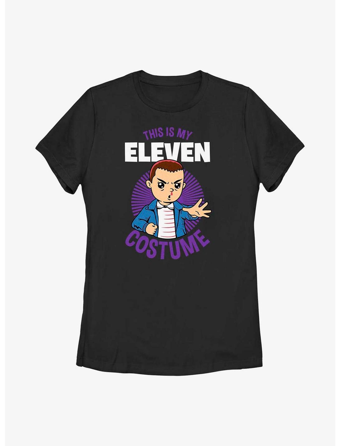 Stranger Things Eleven Costume Womens T-Shirt, BLACK, hi-res