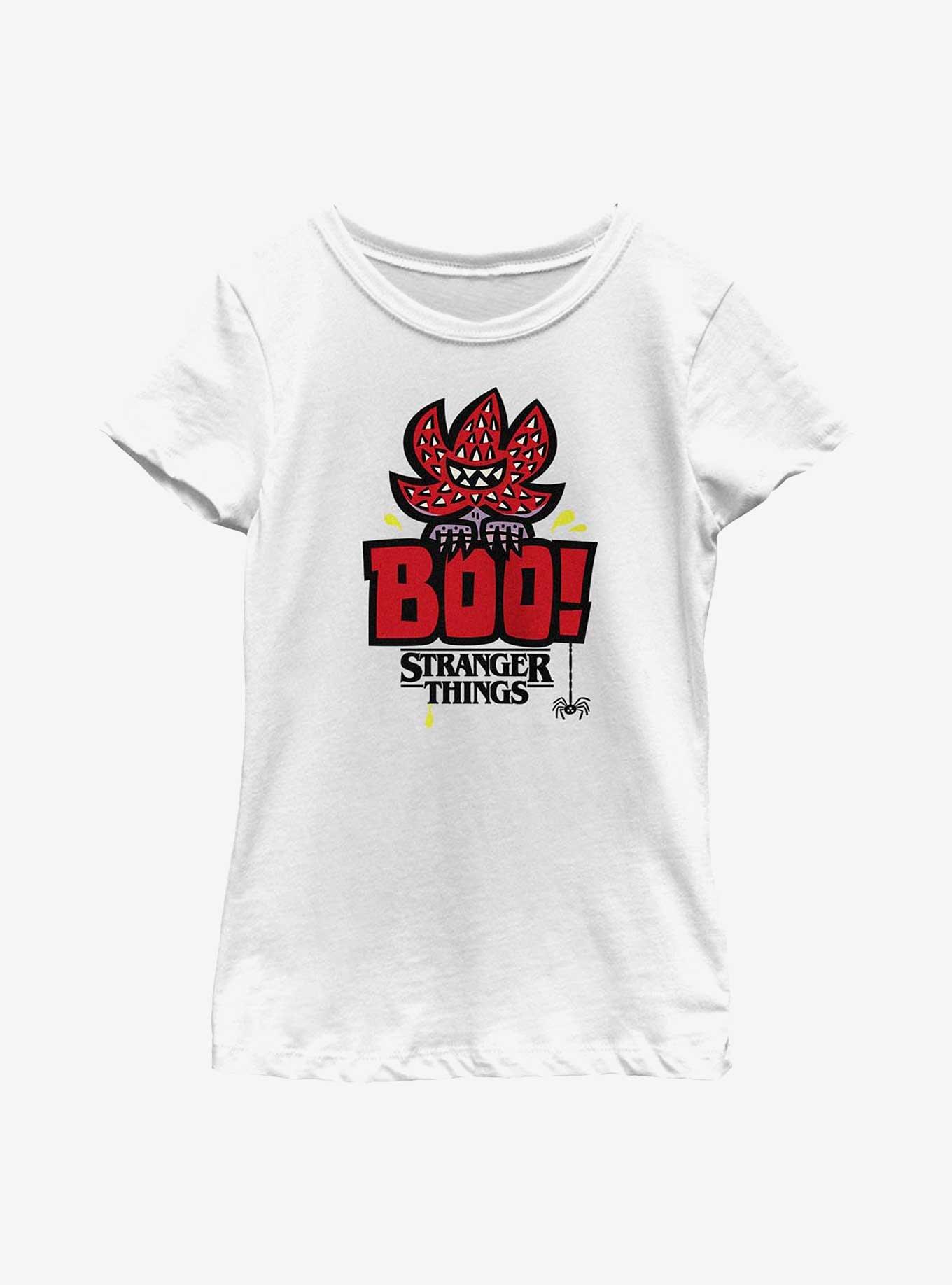 Stranger Things Boo Youth Girls T-Shirt, , hi-res