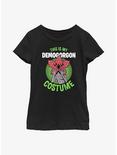 Stranger Things Demogorg Costume Youth Girls T-Shirt, BLACK, hi-res