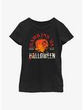 Stranger Things Halloween '85 Youth Girls T-Shirt, BLACK, hi-res