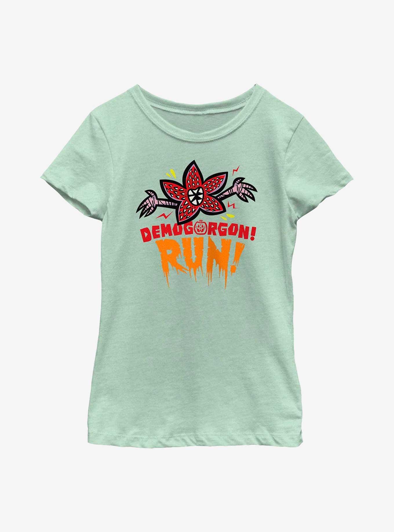 Stranger Things Run Youth Girls T-Shirt, , hi-res