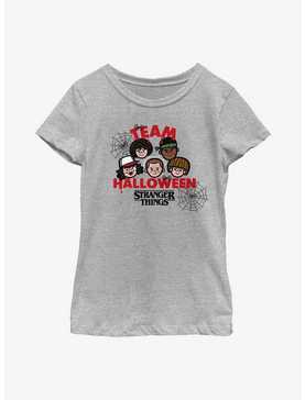 Stranger Things Team Halloween Youth Girls T-Shirt, , hi-res