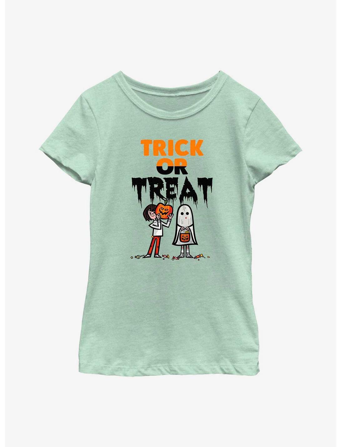 Stranger Things Trick Or Treat Youth Girls T-Shirt, MINT, hi-res