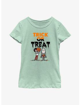 Plus Size Stranger Things Trick Or Treat Youth Girls T-Shirt, , hi-res