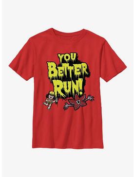 Stranger Things Better Run Youth T-Shirt, , hi-res
