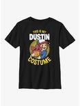 Stranger Things Dustin Costume Youth T-Shirt, BLACK, hi-res