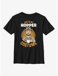 Stranger Things Hopper Costume Youth T-Shirt, BLACK, hi-res
