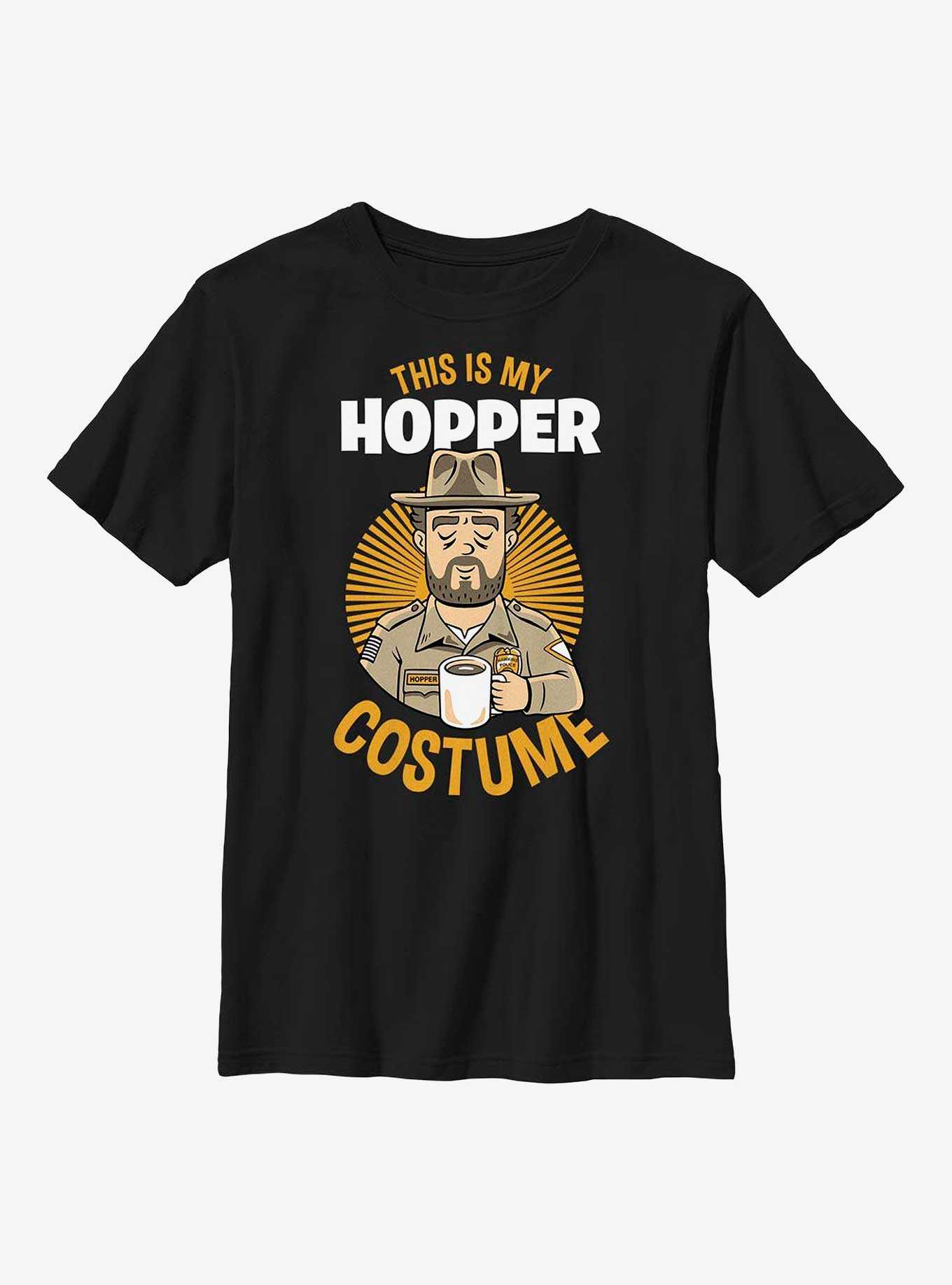 Stranger Things Hopper Costume Youth T-Shirt, , hi-res