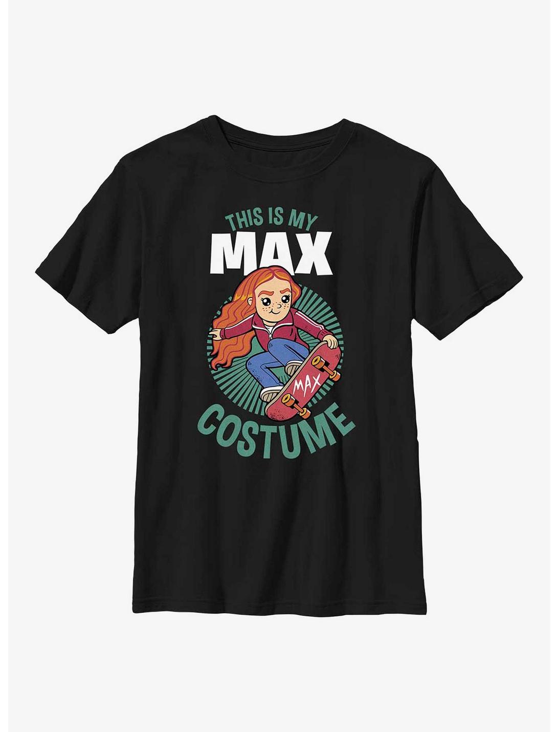 Stranger Things Max Costume Youth T-Shirt, BLACK, hi-res